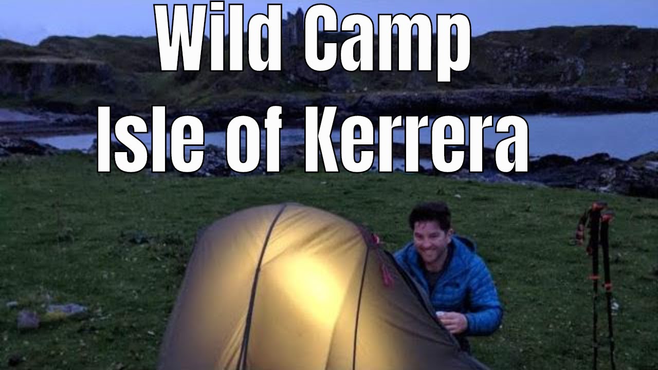 Msr Access 1 V Lightwave S10 Tent Wild Camp Isle Of Kerrera Youtube
