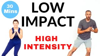 Low impact, high intensity intermediate home cardio workout screenshot 3