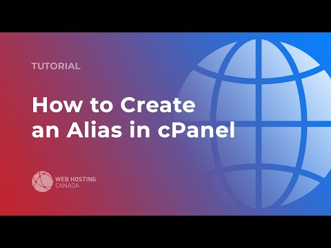 Wie ein Alias ​​in cPanel erstellen