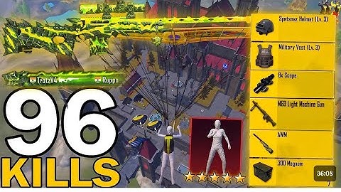96 KILLS!😍 NEW BEST LOOT GAMEPLAY with MUMMY SET🔥SAMSUNG,A7,A8,J4,J5,J6,J7,J2,J3,XS,A3,A4