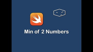 min of 2 numbers in swift 3