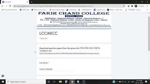 AECC Paper (Bengali & English) ।।  Important Instruction।। Using Computer ।। Fakir Chand College