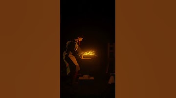 old school runescape smithing animation     #osrs #onechunkchallenge #runescape #animation #blender