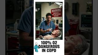 Why 100% Oxygen Is Dangerous In COPD Patient ? #physiology #mbbs #facts #medicine #anesthesia #viral