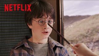 百味ビーンズ - ハリーとロンとハーマイオニーの出会い | ハリー・ポッターと賢者の石 | Netflix Japan