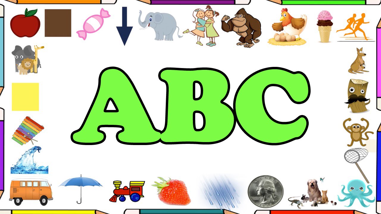 Alphabet Lyrics Song - ABC letters - YouTube