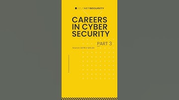 Careers in cybersecurity: Part  3 #cybersecurity #career #ciso #devsecops #awareness #shorts