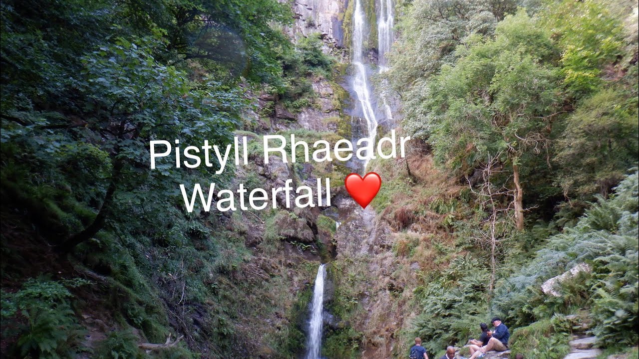 Pistyll Rhaeadr Waterfalls Walk With My 2 Chinese Crested Dogs, Wales
