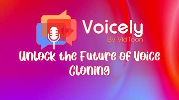 Voicely 2.0  - Unlock the Future of Ai Voice Cloning