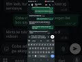 Laporan respon WhatsApp