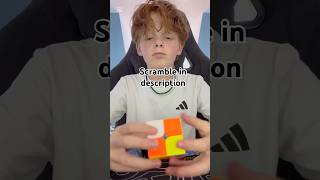 Sub 3 2x2 solve scramble is in the description #cubing #hardworkpaysoff