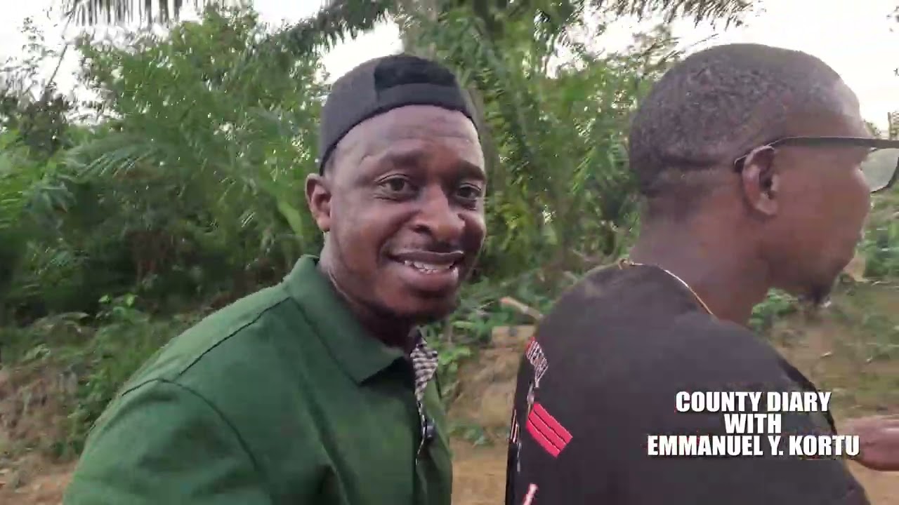 Скрытые водопады в городе Гбедин, округ Нимба, Северная Либерия, Западная Африка.