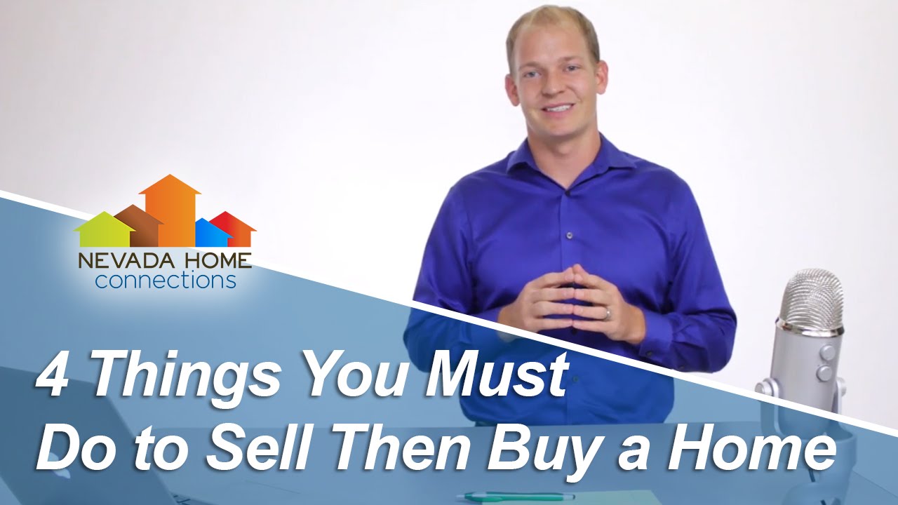 Northern Nevada Real Estate Agent Must sell in order to buy? Watch