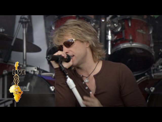 Bon Jovi - Livin’ On A Prayer (Live 8 2005) class=