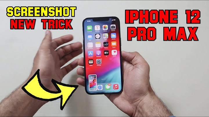 How to take a screenshot iphone 12 pro max