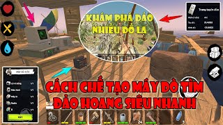 Survival on Raft Multiplayer - Hướng Dẫn Chi Tiết Cách Chế Tạo Máy Dò Đảo Và Đi Đến Các Đảo Hoang screenshot 5