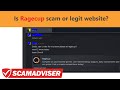 Ragecup - scam or legit website? Why do people getting the link to it on Steam?