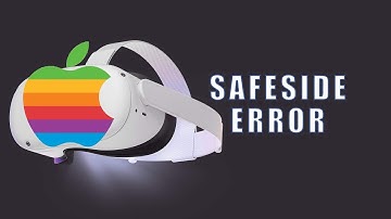 Oculus Quest 2/Quest/Go Fix SideQuest Safeside Error On Mac - Oculus Sideload, OBB Files, VR