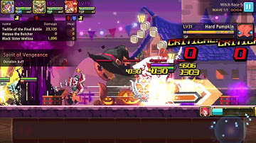 Crusaders Quest - Finally recorded my best Witch Race run ever!