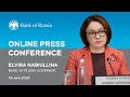 Statement by Elvira Nabiullina, Bank of Russia Governor, in follow-up of Board of Directors meeting