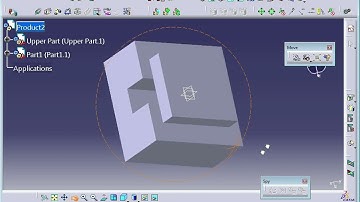 Prismatic Joint |DMU Kinematics Animation | Catia V5 |