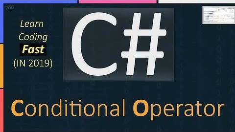 C# in Urdu/Hindi if else switch case statement Vs2017