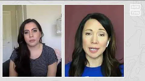 Dr. Christine Moutier and Jackie Padilla
