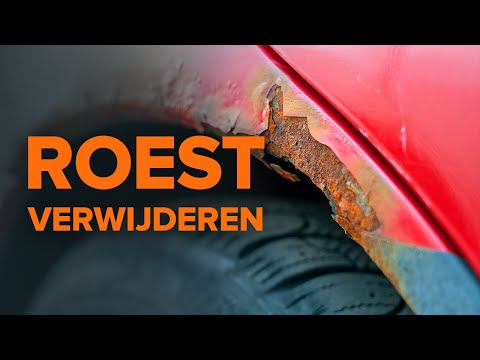 Video: Hoe verwijder je roest van autodak?