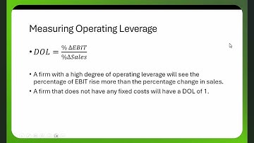 Operating Leverage   Revised