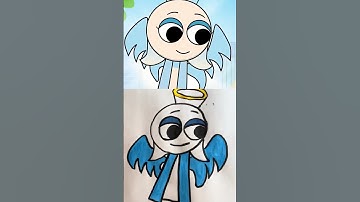 “Zip gave Angie half a cookie… and only got half back?” #sprunki #animation