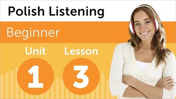 Learn Polish - Polish Listening - Getting Some Groceries in Poland
