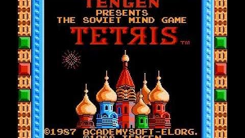 TETRIS Tengen - Gamer versus Computer