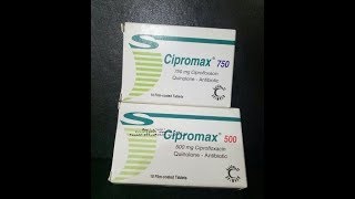 سيبروماكس أقراص مضاد حيوي واسع المجال Cipromax Tablets