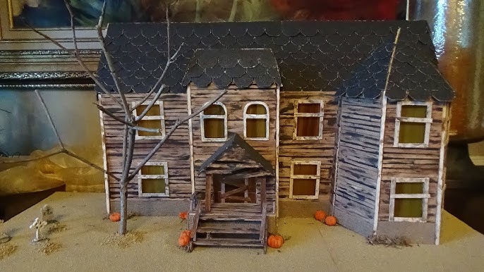 popsicle stick haunted house – HAPPILY EVERLY AFTER