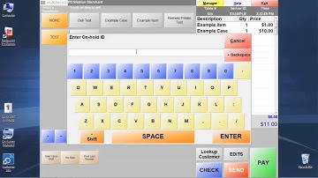 Restaurant Pro Express (RPE) - Edits, Checks, Send, Pay Introduction