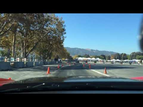 CORVETTE C6 TEARS UP THE AUTOCROSS COURSE - GREAT POV!