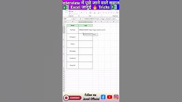 Logo design in excel 🤔 #excel #exceltips #exceltricks #shorts #explore #explorepage #trending #new