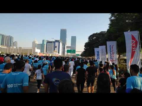 Dubai run 2021… #dubairun #dubaifitnesschallenge #dubairun2021 #downtown #burjkhalifa #faz3