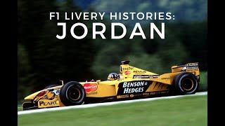 F1 Livery Histories: JORDAN