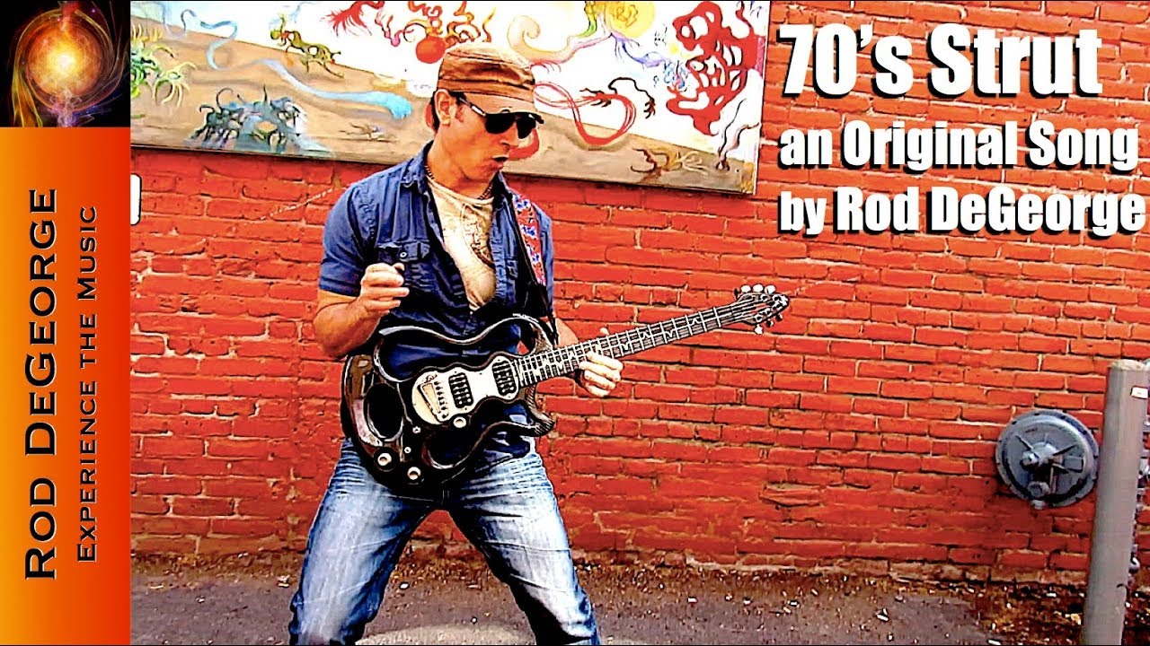 70's Strut Official Music Video by Rod (70's style