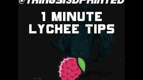 Lychee Slicer Tips #3: Easy Mirror Supports