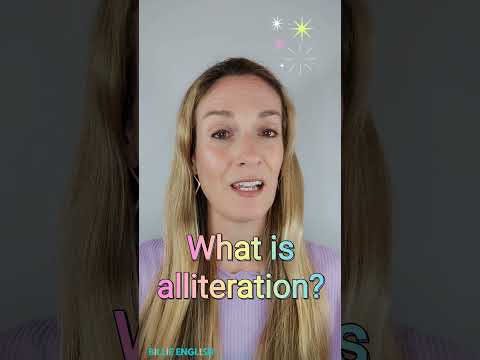 Video: Vai aliterācija var būt vārda beigās?