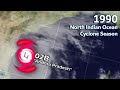 1990 North Indian Ocean Cyclone Season Animation