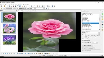 Give Background Music for all slides in OpenOffice Impress Beginner Tutorial in Tamil