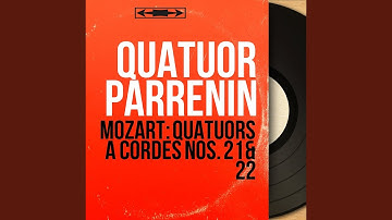 Quatuor à cordes No. 22 in B-Flat Major, K. 589 "Second Prussian Quartet": I. Allegro