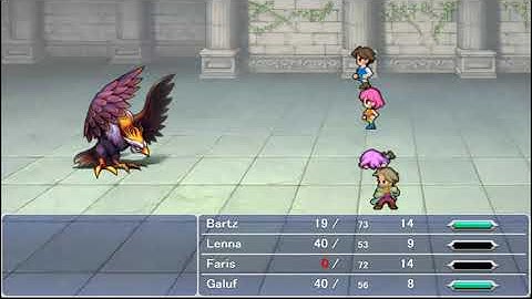 Final Fantasy V (PC) Part 3 - The Wind Shrine and The Wind Crystal