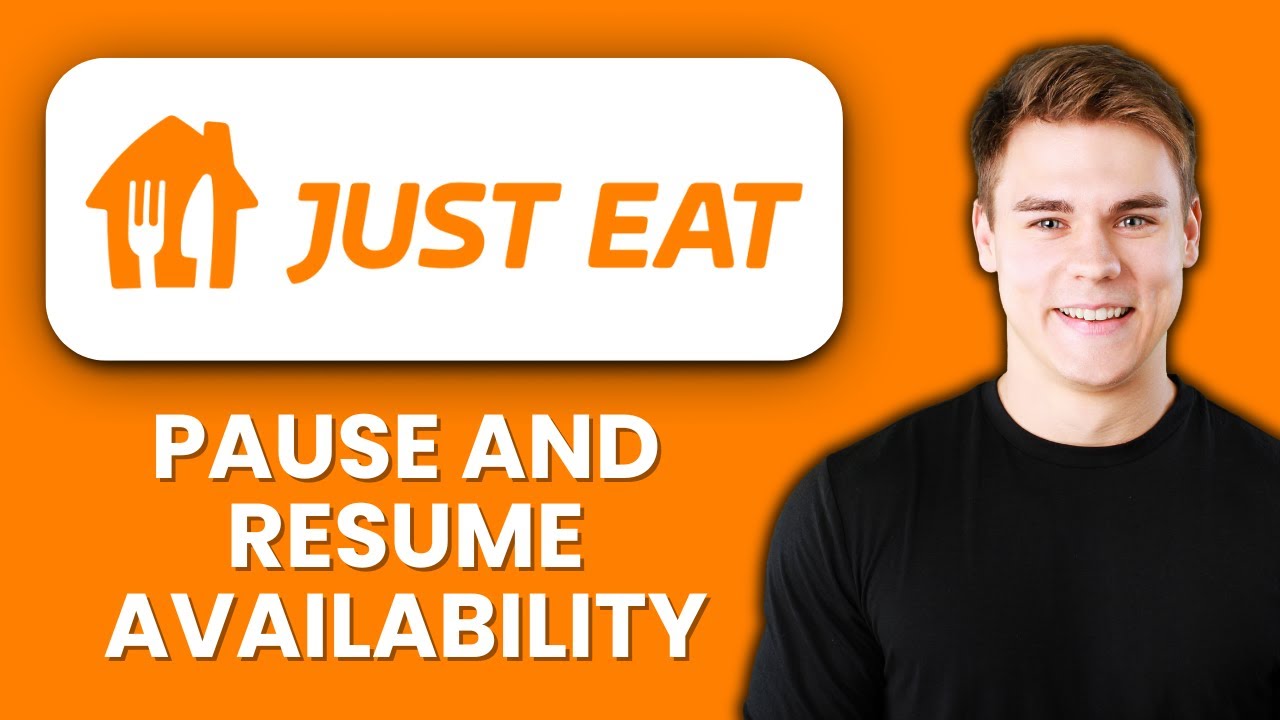 NEW! How to Pause & Resume Availability in the Just Eat App (2025) | Quick Guide for Delivery Riders