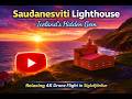 Sauðanesviti Lighthouse | Iceland’s Hidden Gem | Relaxing 4K Drone Flight in Siglufjörður