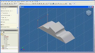 Intersecting Extrusion Autodesk Inventor 2010