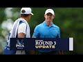 2024 PGA Championship ROUND 3 UPDATE: Rory McIlroy SOARING UP Leaderboard I CBS Sports